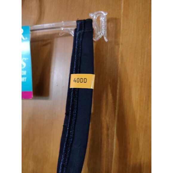 NEW Vanity Fair Body Caress Full Coverage Contour Bra 75335 black 40DD - Picture 3 of 7